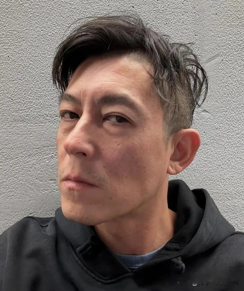 陈冠希年轻的时候特别英俊，是那个年代最帅的一个男演员，比谢霆锋帅气。

他的五官