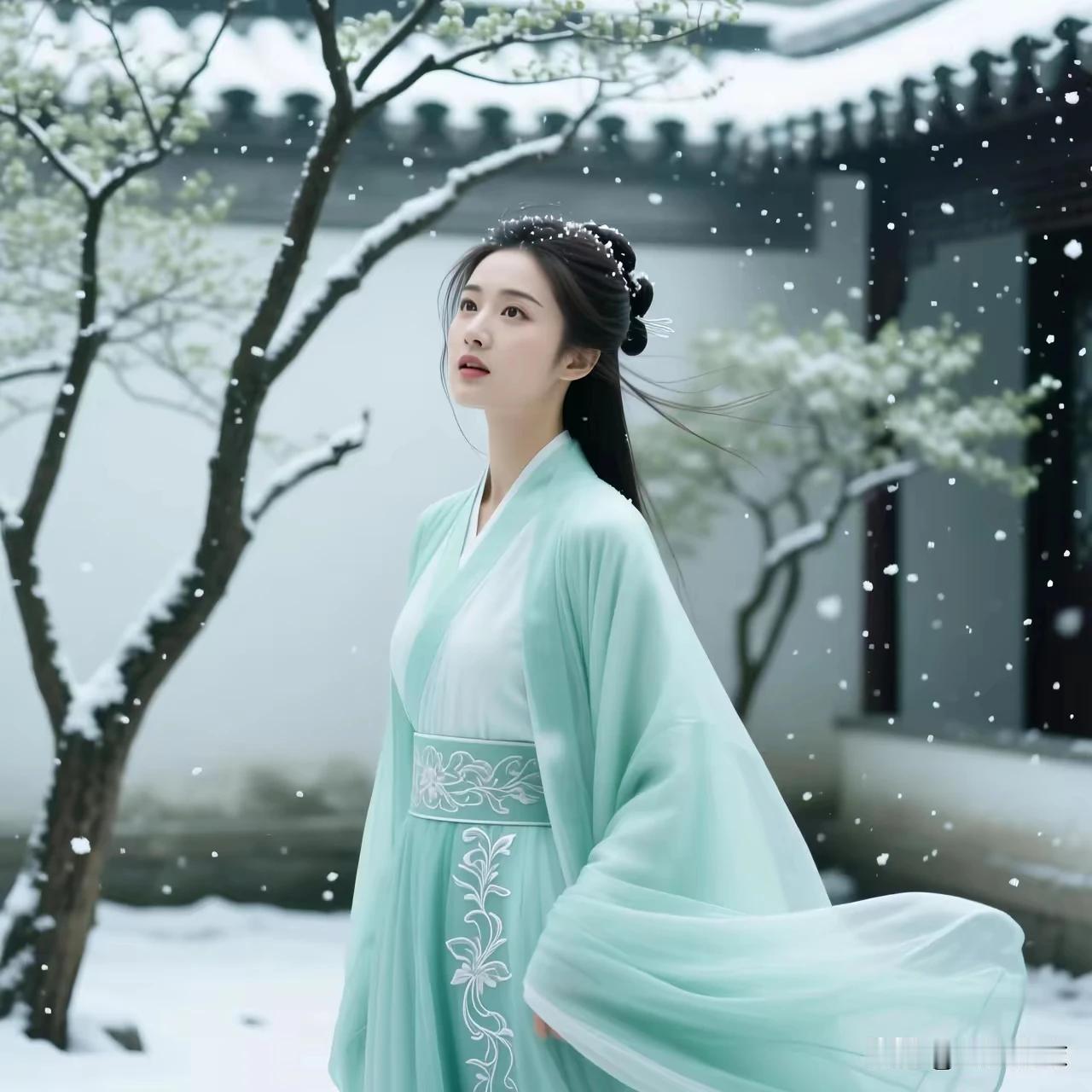 十个诗人九个疯
世态万家皆成空
水流都能说成冰
梨花飘落雪片中