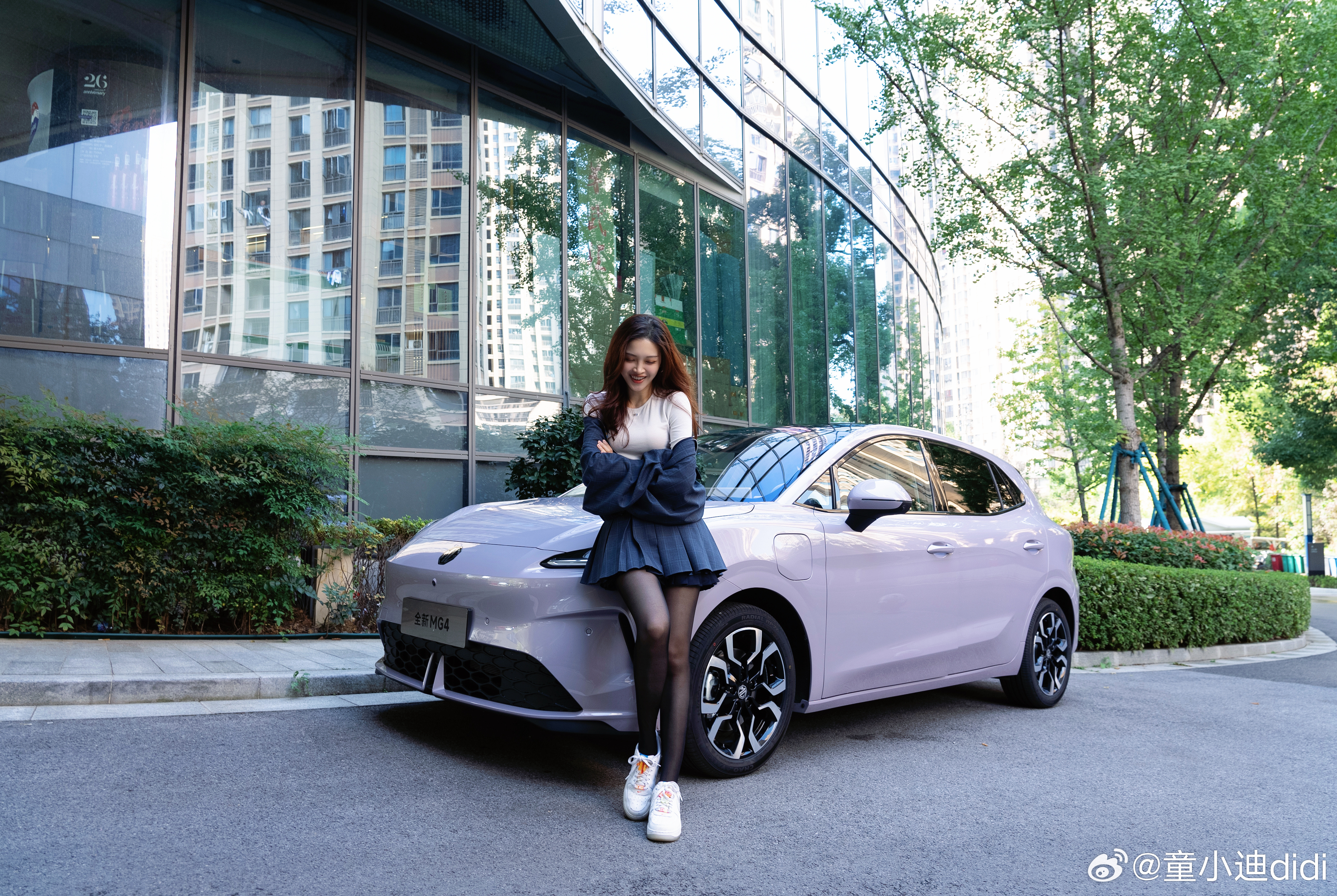 好开又好玩的纯电小车[耶]大v聊车mg4 ​​​