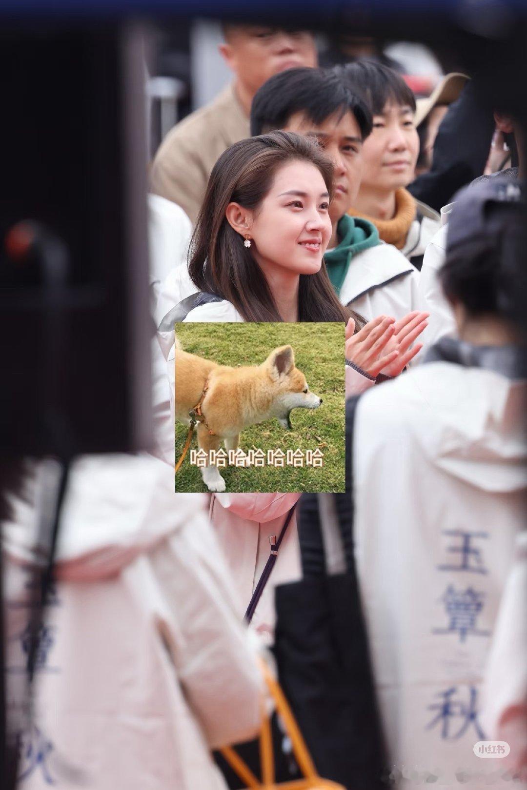 郭宇欣今天玉簟秋开机仪式路透，她演女二短剧《盛夏芬德拉》的爆火加成来了 ​​​