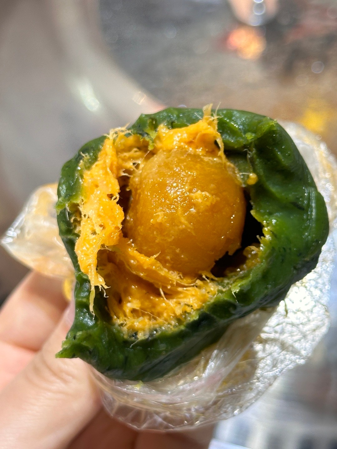 好绿啊...！中午吃了铁锅炖 衣服上香香的 ​​​