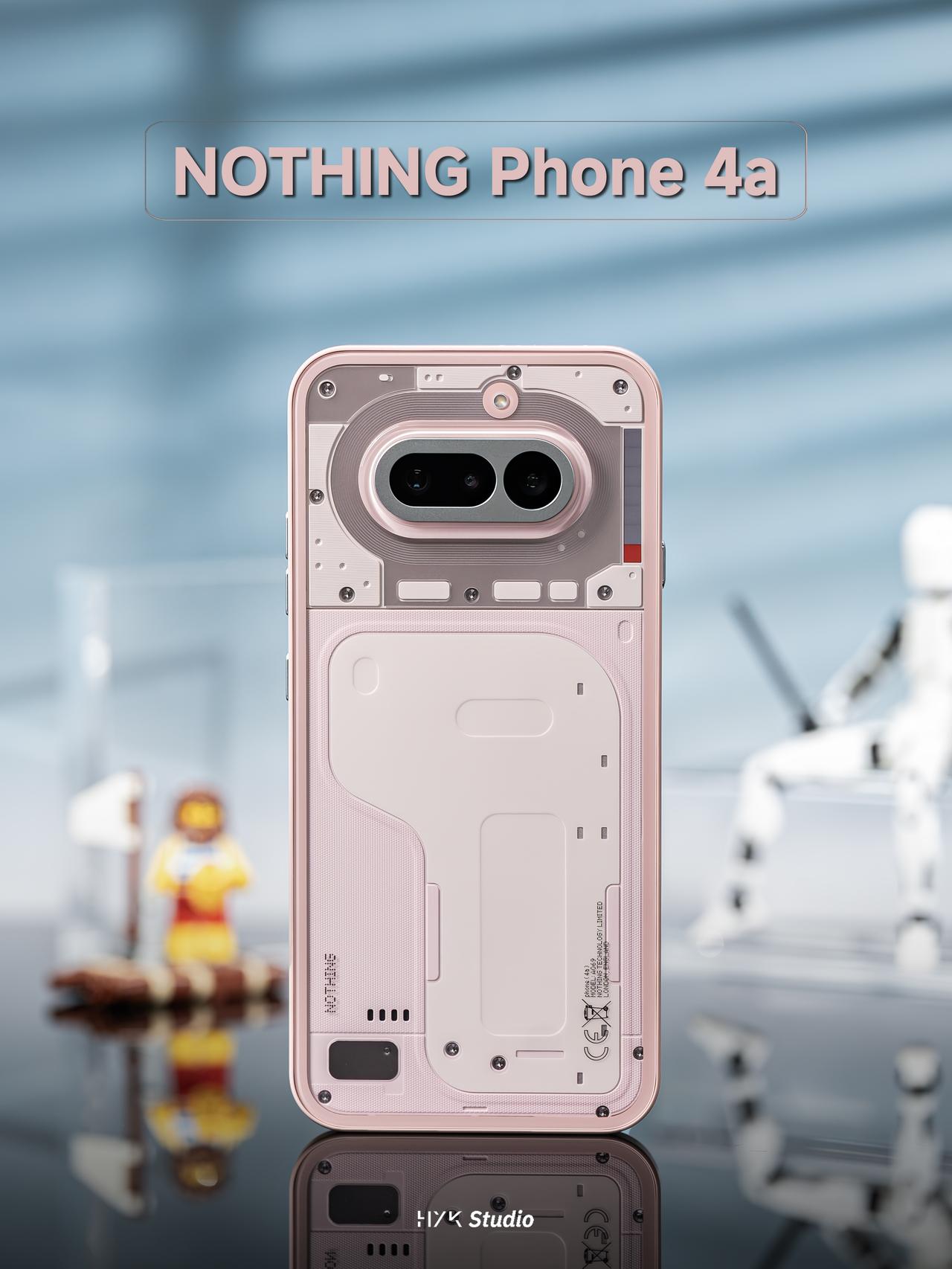 HYK图赏｜Nothing Phone （4a）

后盖用的是全透明玻璃背板，右