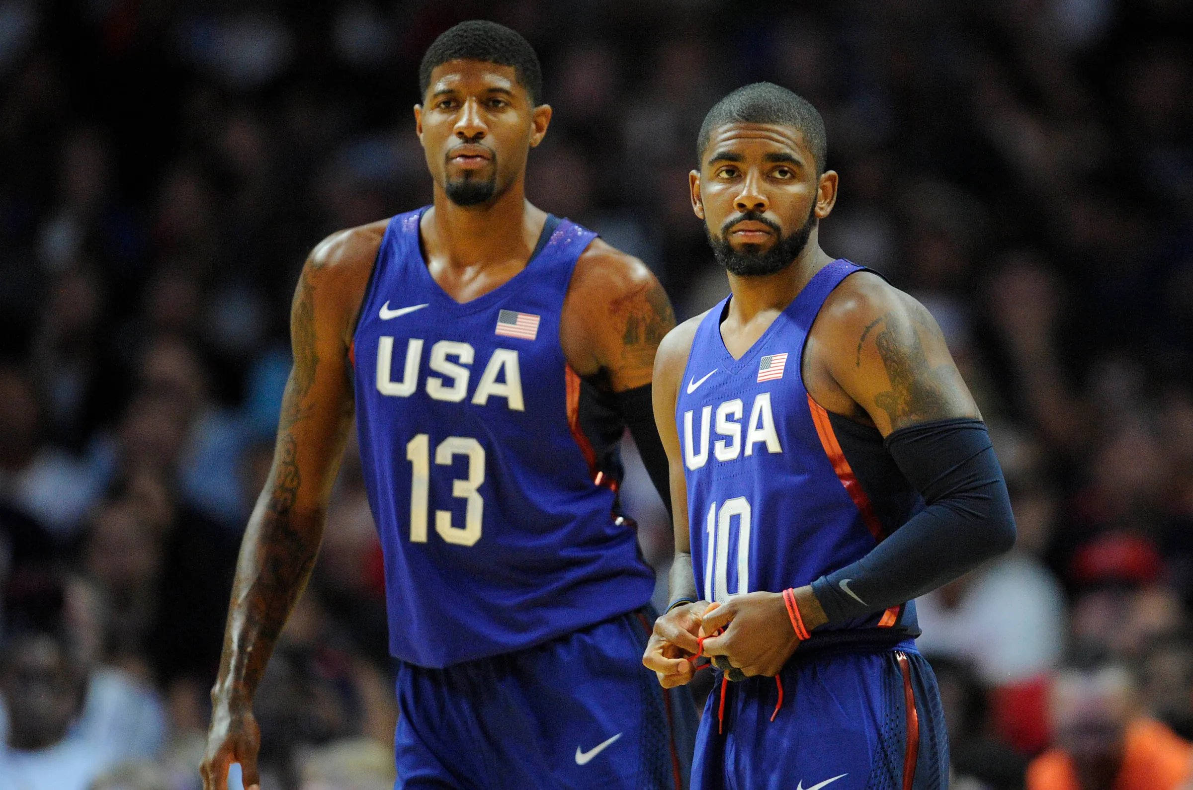 国家队中的乔治&欧文。 