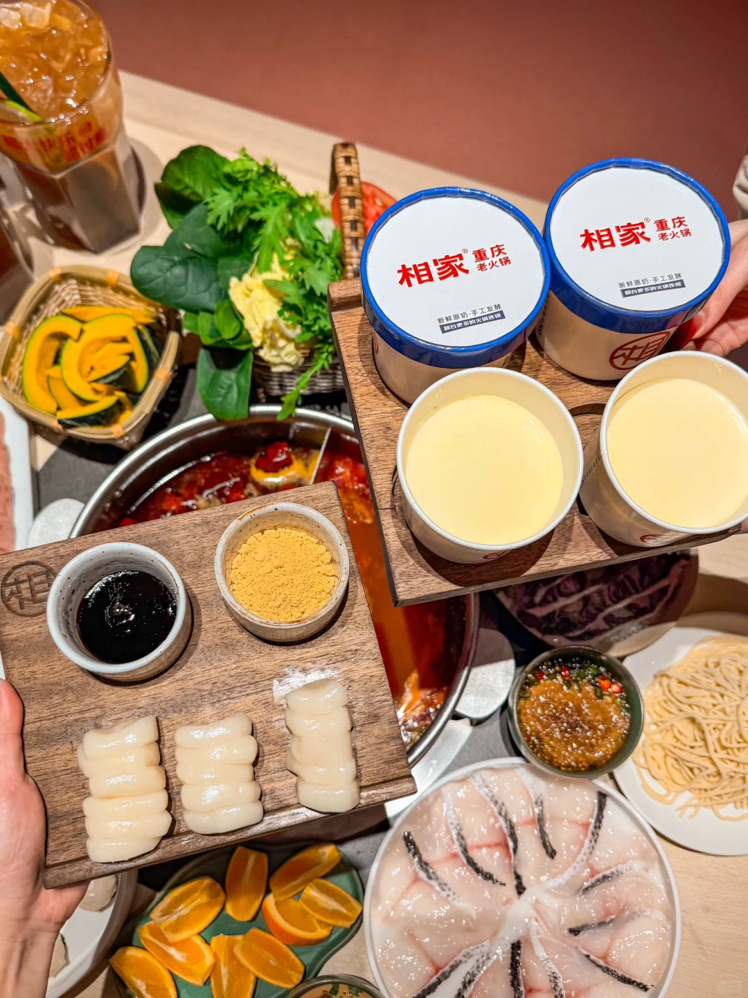 重庆火锅➕奶皮子酸奶🌶️这对CP我嗑定了