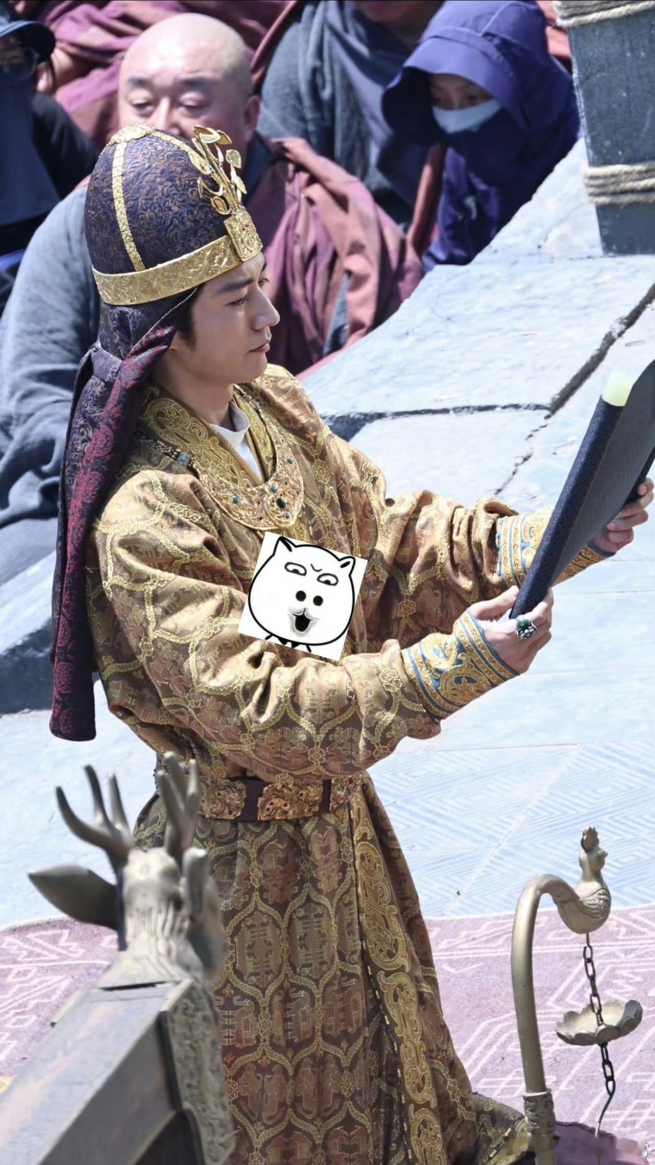 杨幂、刘学义《江山大同》帝后祭祀路透图🈶 