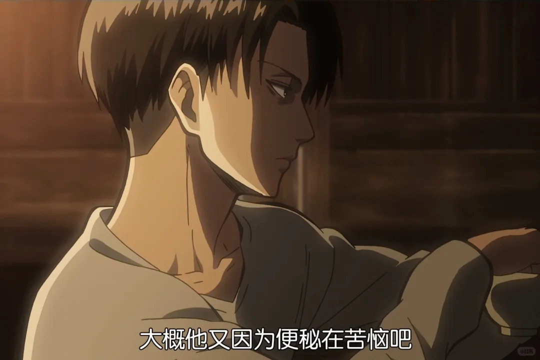 《进击的巨人》看利威尔骂人就觉得非常想笑[泪奔] ​​​