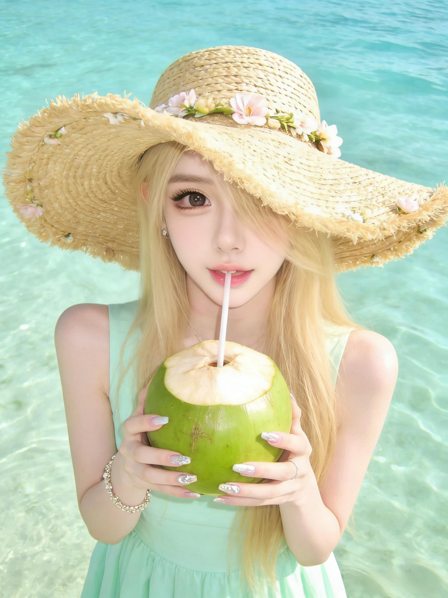 温柔懒懒的海风。