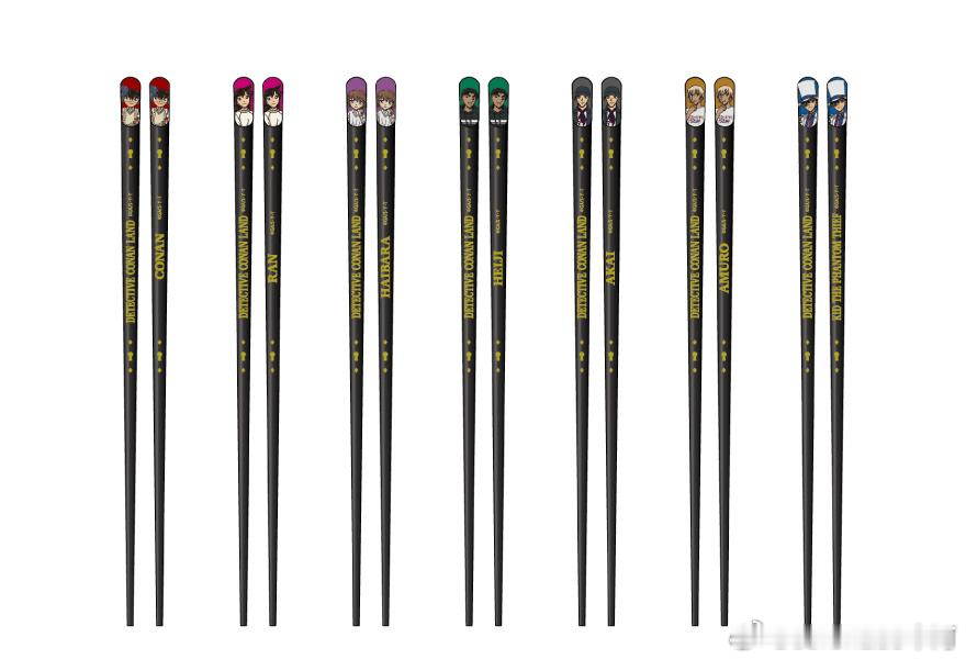 新周边上新Conan land Memory场景系列新商品•若狭漆筷     价