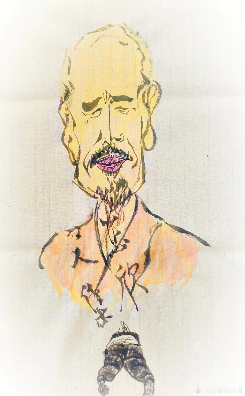 李叔同原来也有严重的面部不对称啊。他一定也有我经历的疾患。 岚说命与面