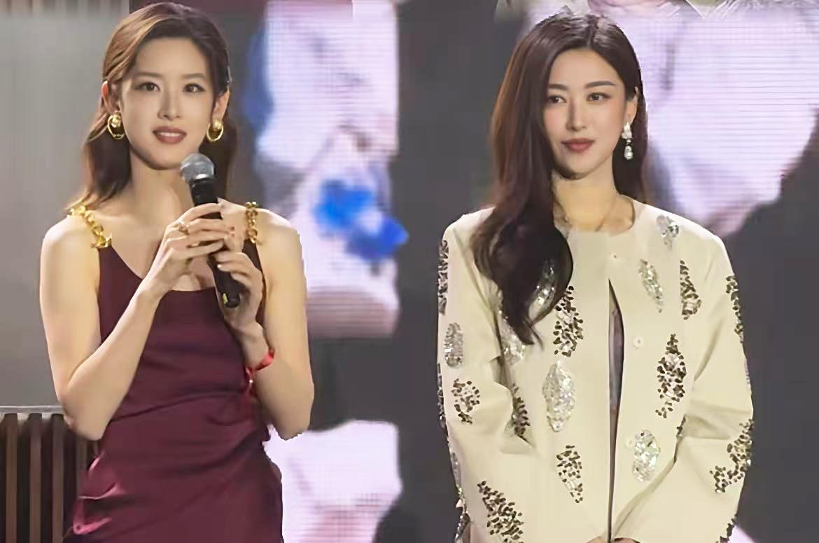 网友们都说41岁朱珠美，怎么我觉得32岁的张泽天更美，张泽天给人的感觉是眼神好坚