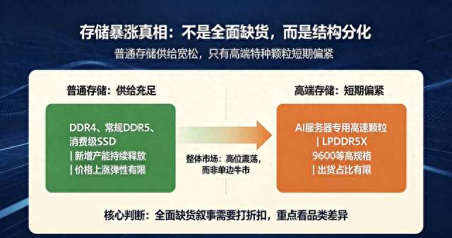 存储涨价神话戳破！宏碁董事长发声：除少数高端料，整体供给充足