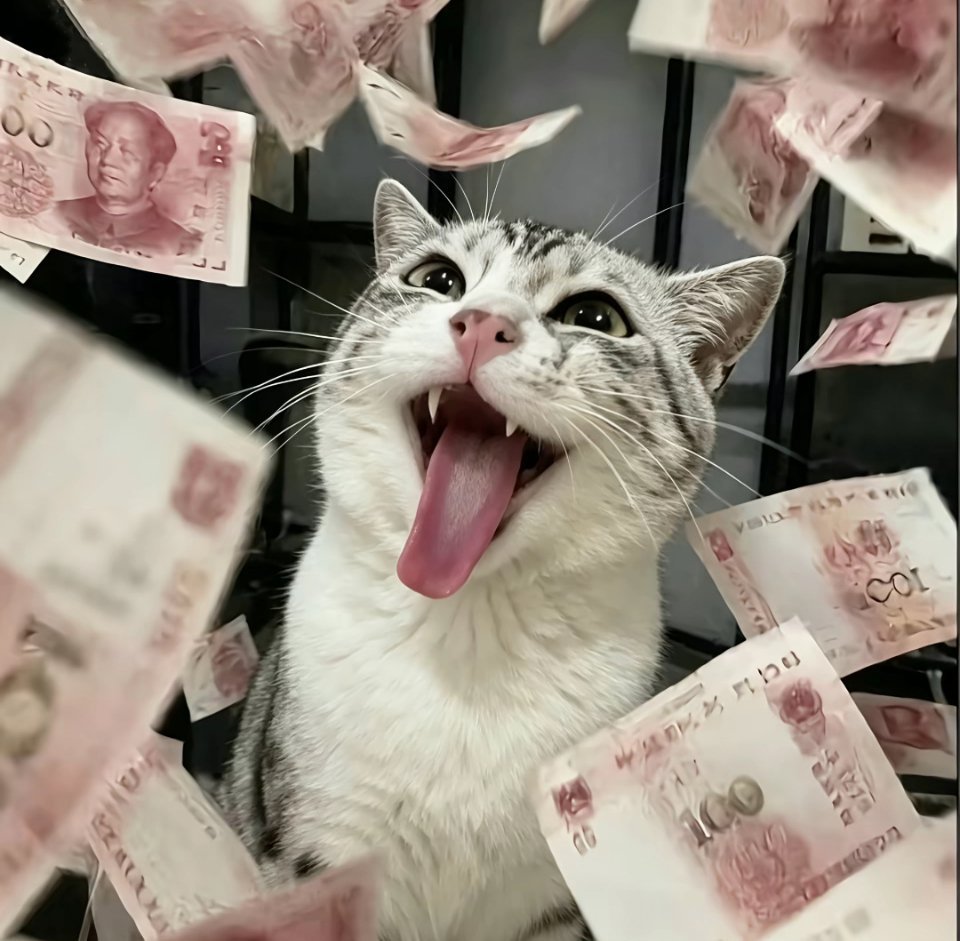 我对钱的痴迷程度be like: ​​​