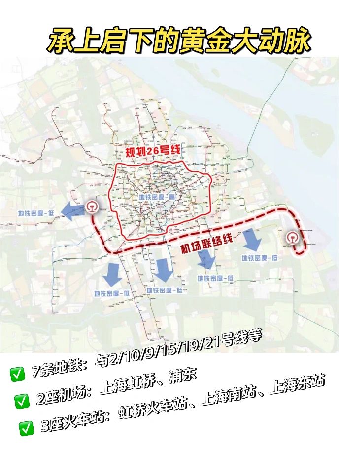 机场联络线今年将开通，上海全新烫金大动脉