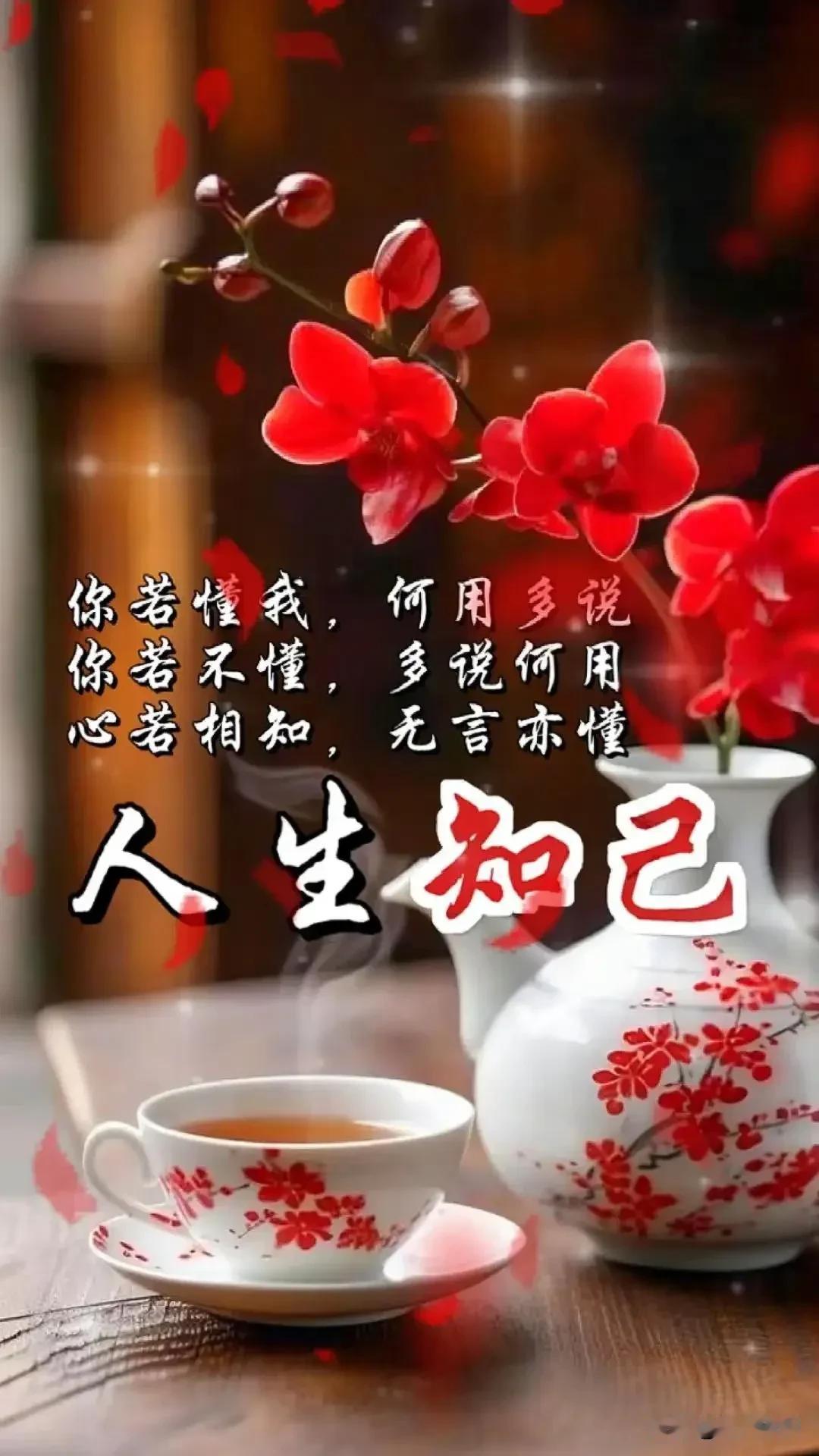 《临江仙·愿长久》

聚散皆为前世缘，
深情岁岁绵延。
福安寿稳共流年。
情丝凝