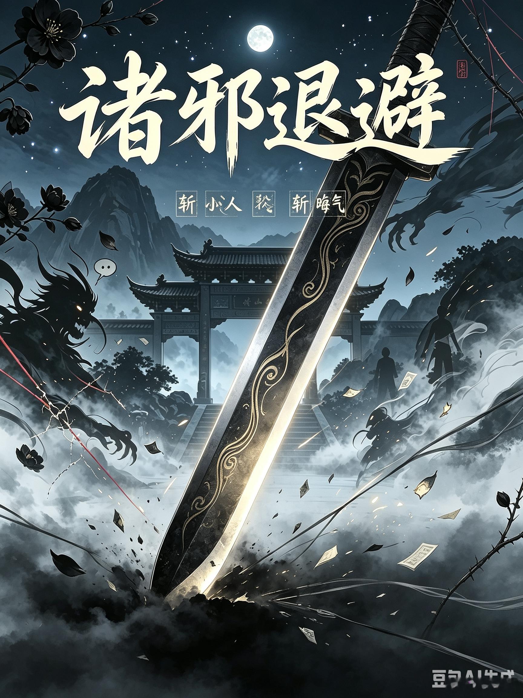 一剑斩尽世间纷扰。驱诸邪，远虚妄，自守本心。 ​​​