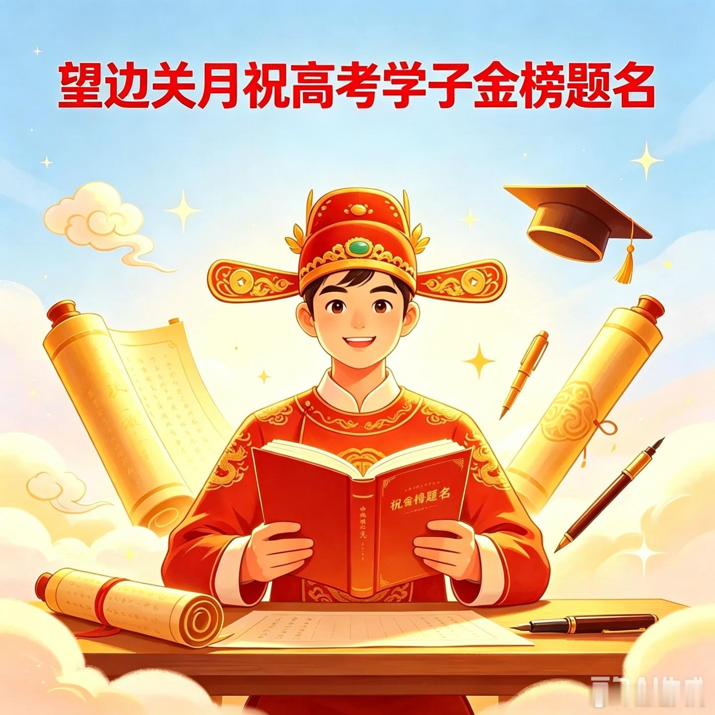 高考加油星光不负赶路人，时光不负有心人。愿你带着三年的沉淀与热爱，从容赴考，超常
