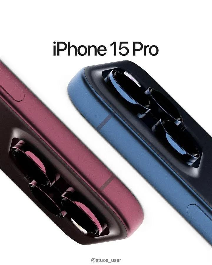 iPhone 15 Pro
中框做了弧度处理，终于不再硌手了。[灵光一闪]
#苹