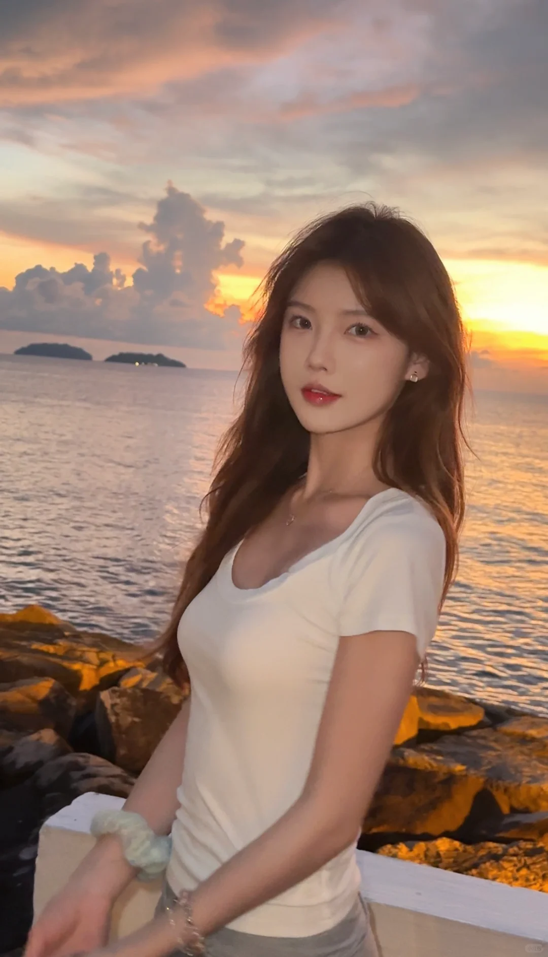 海边最美日落🌄