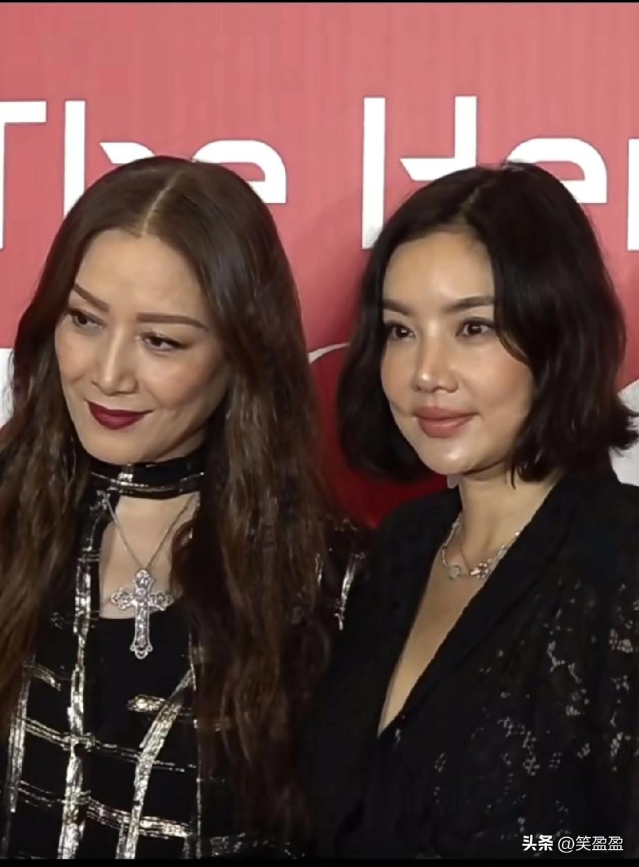 任达华妻子琦琦
和前天王嫂乐基儿 
同框亮相活动！
你更喜欢谁？