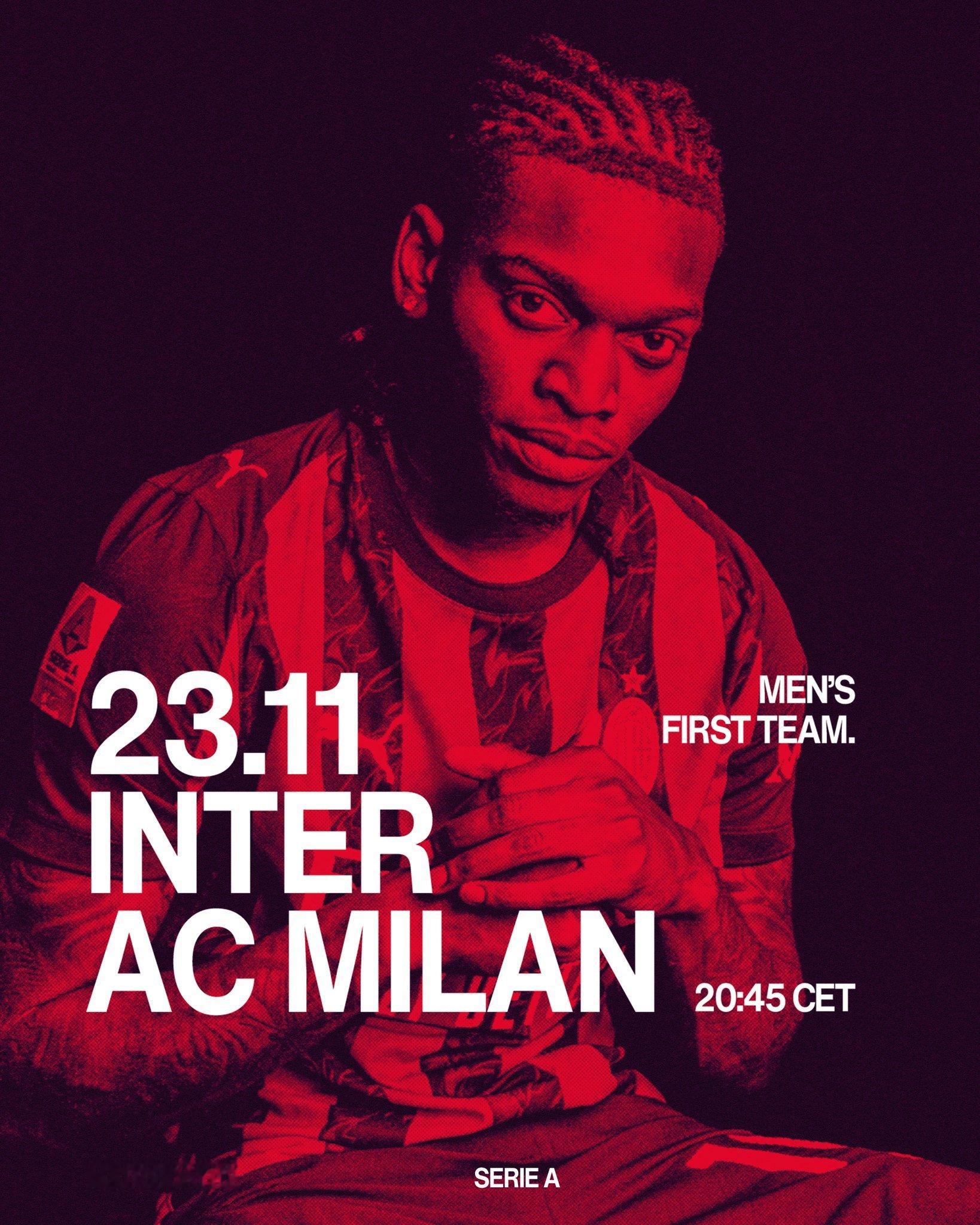 【直播贴】3点45分，咪咕 米兰德比，不见不散👏米兰客场咱们在第二路解说。