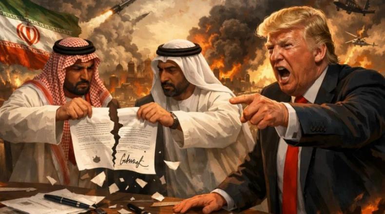 海湾国家王爷们纷纷撕毁美国投资协议
    沙特阿拉伯、阿联酋、科威特和卡塔尔正