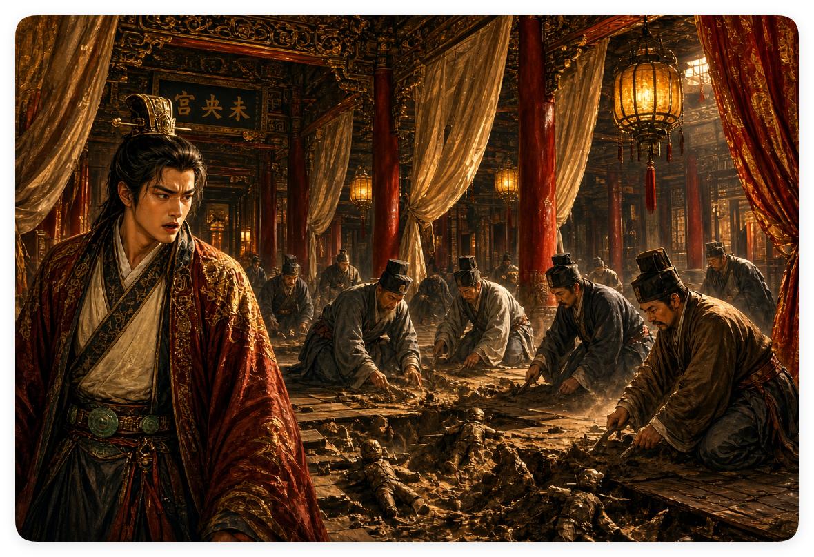 说到人性，不得不说一说汉武帝和太子刘据的事。三十年的信任，抵不上别人的依据惨言。