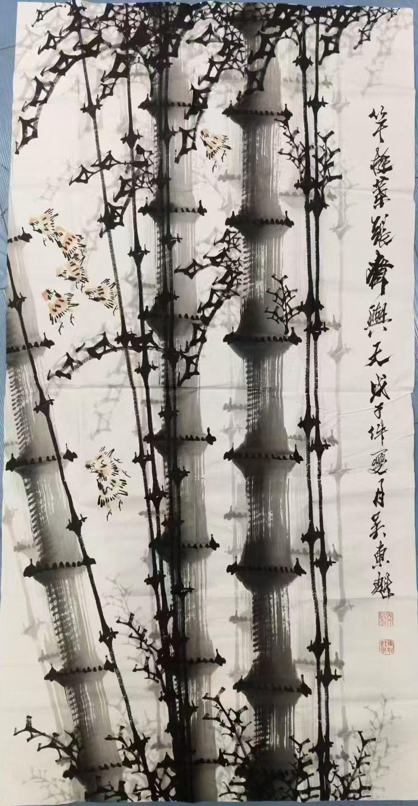 吴东魁，四尺整张，惠价[咖啡][玫瑰][福]