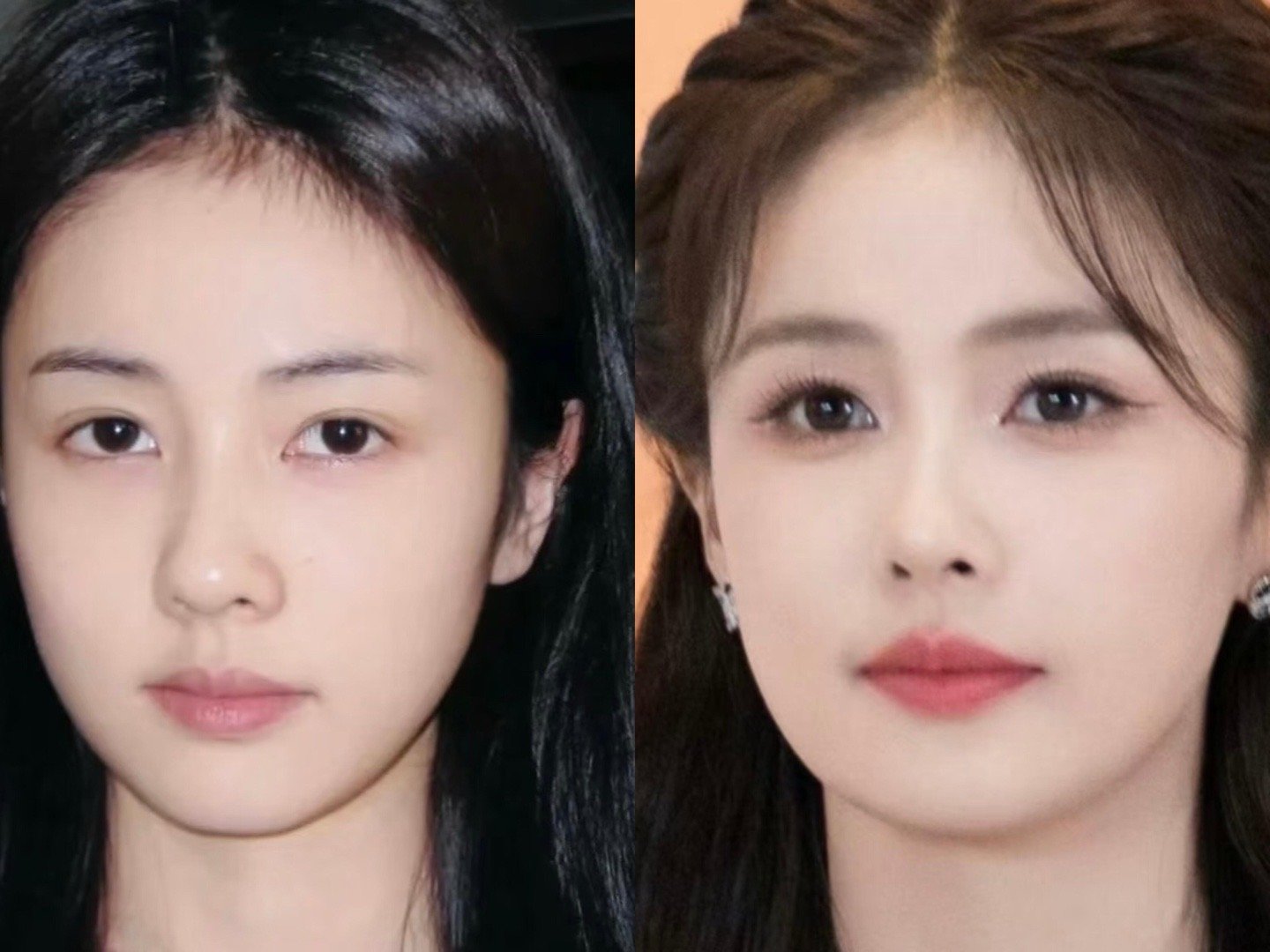 化妆只是锦上添花。。。 