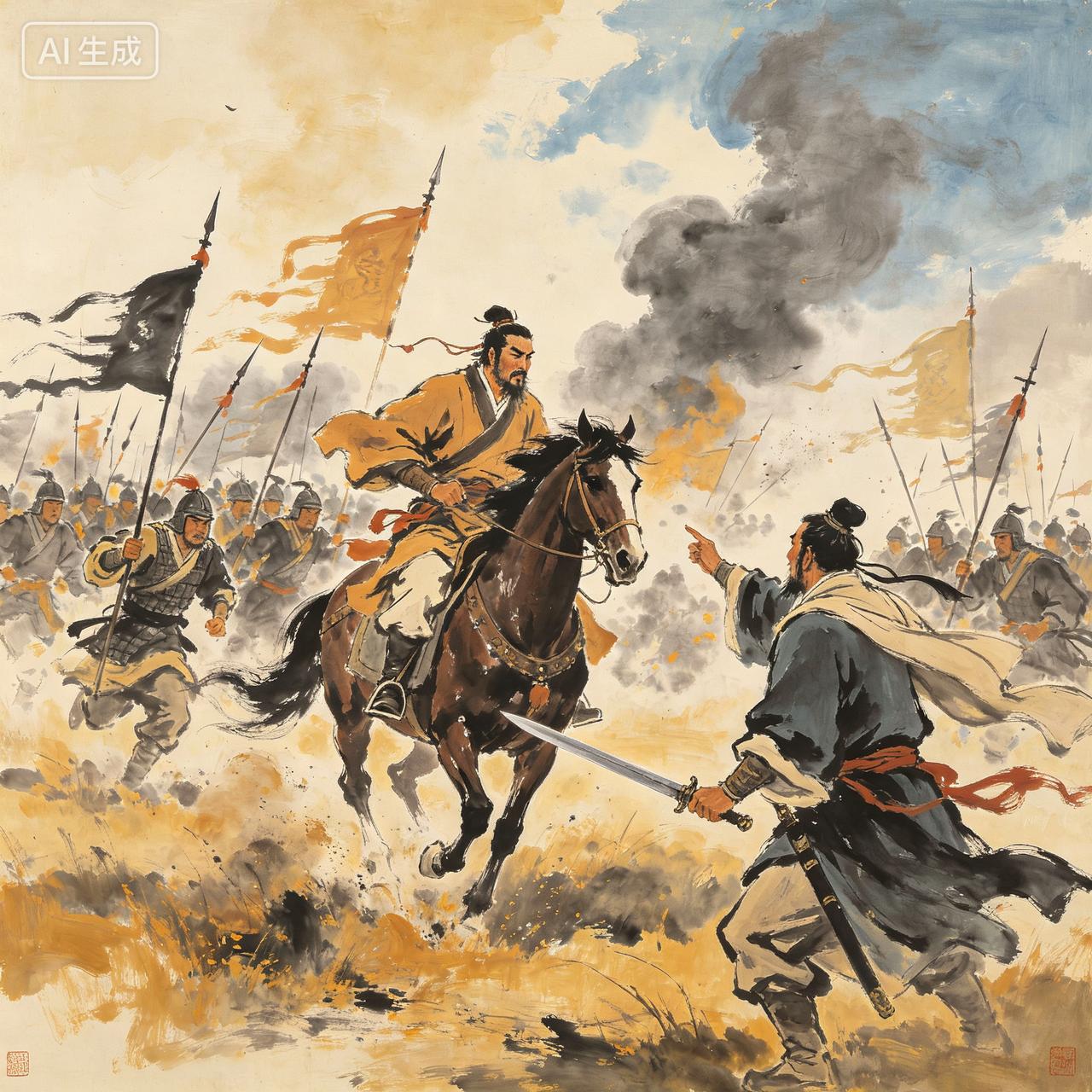 陈胜麾下的将领们1：周文

秦二世元年七月，大泽乡一声呐喊，揭开了反秦战争的序幕