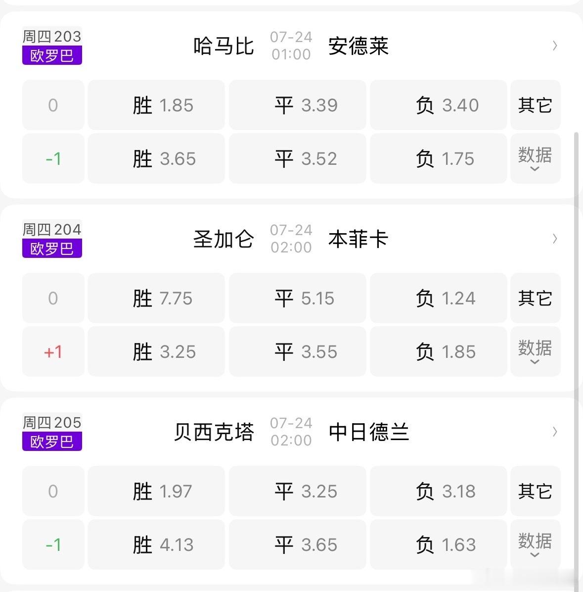 今天三场，老规矩🧧 