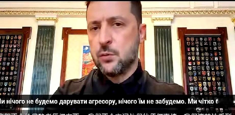 泽连斯基那话，说得真不是一般的硬气。

直接怼回去你们说顿巴斯公投入俄写进宪法了