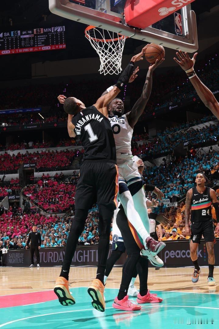 今日NBA季后赛西部半决赛G1马刺102-104不敌森林狼。本场比赛，马刺队球员