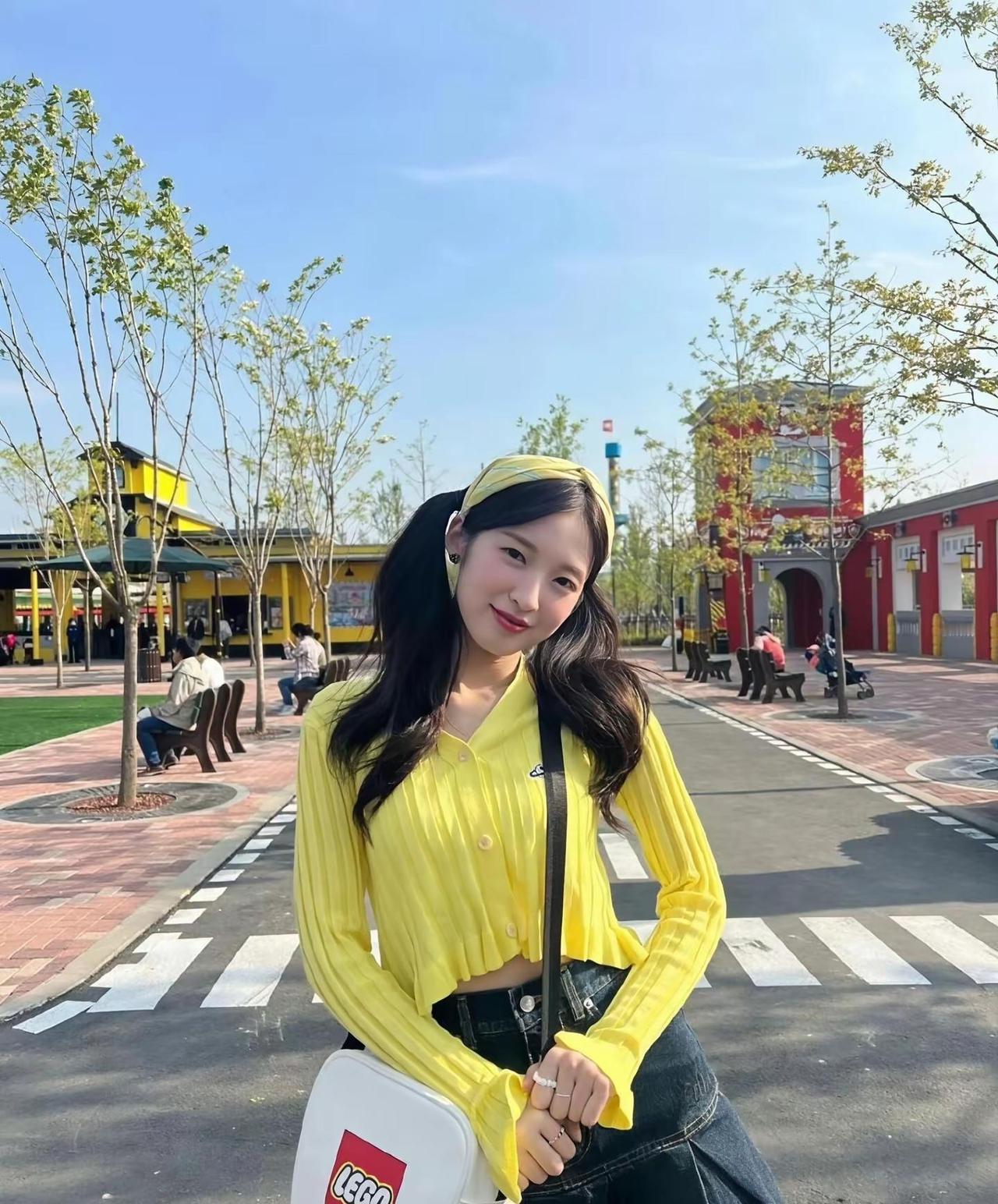 穿搭 美丽的公园 公园打卡 崔乂园 崔乂园arin