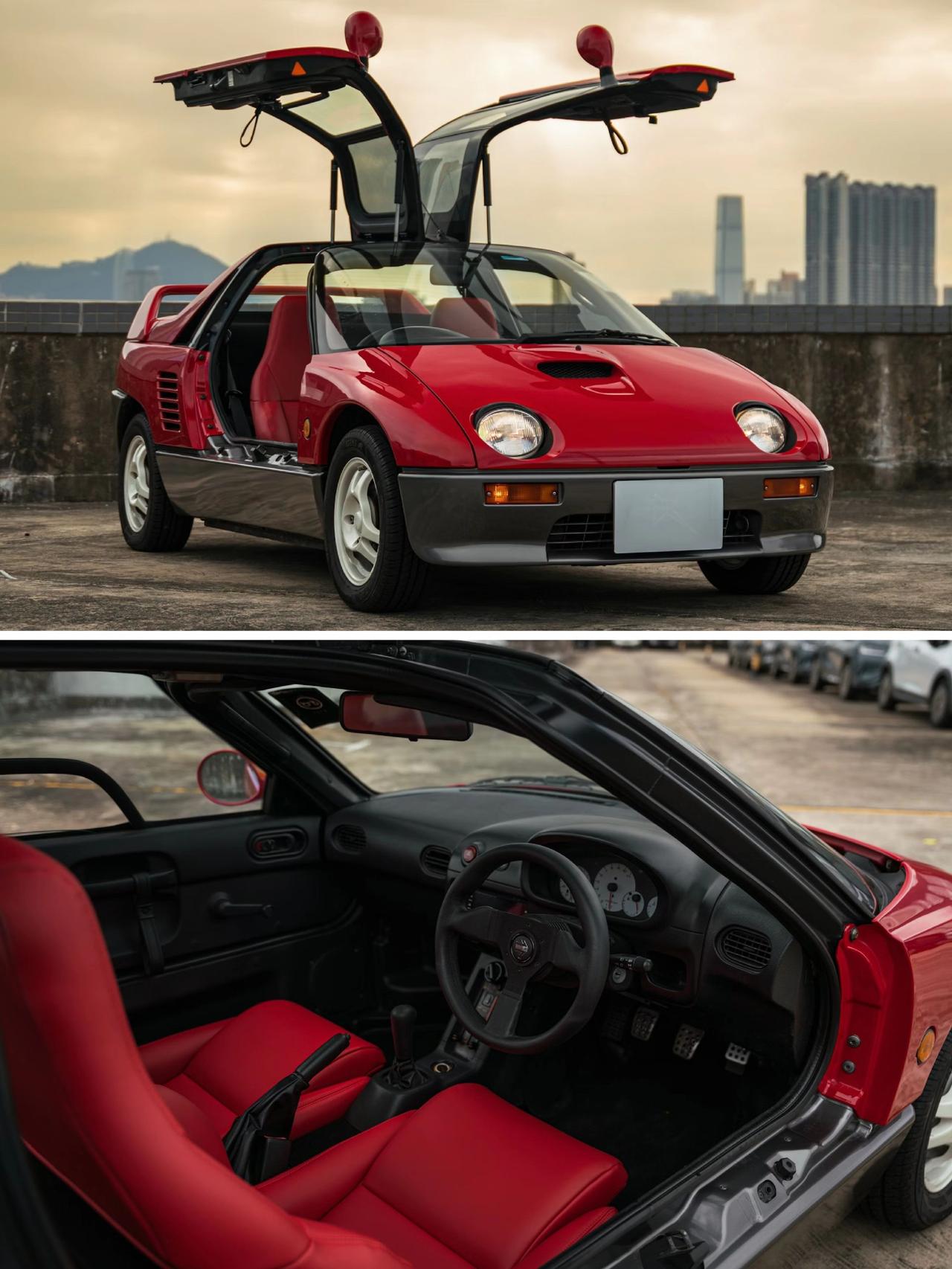 Mazda Autozam AZ-1
马自达 马自达AZ1 
鸥翼门 汽车设计