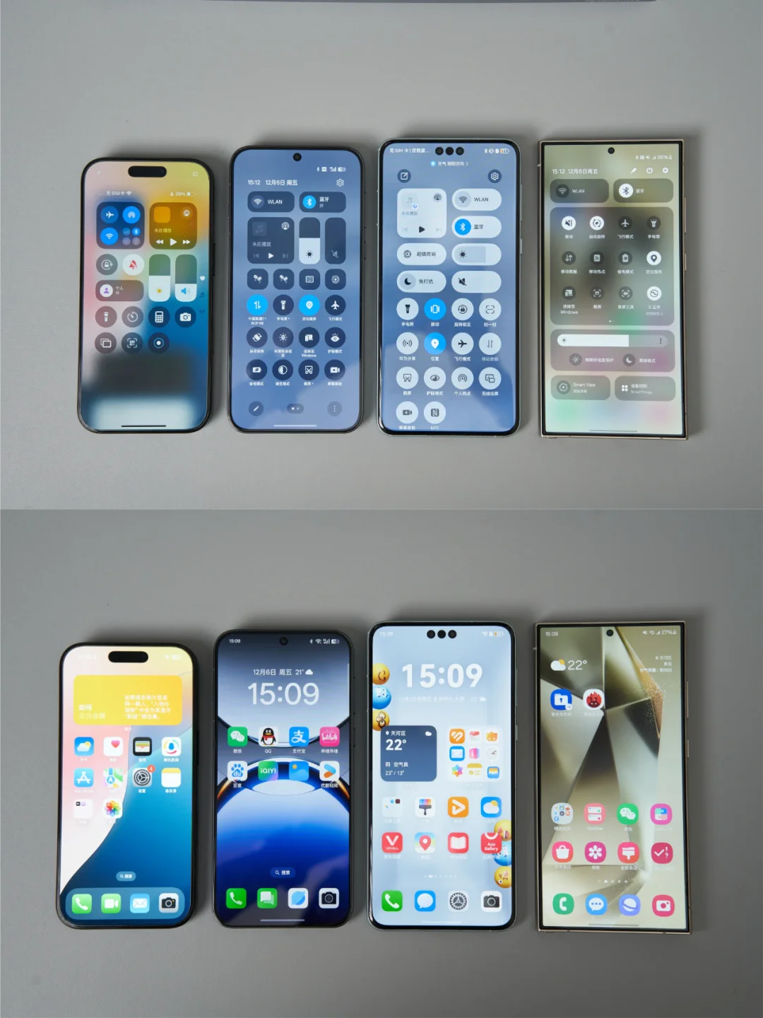 不看品牌，哪个手机系统界面好看？