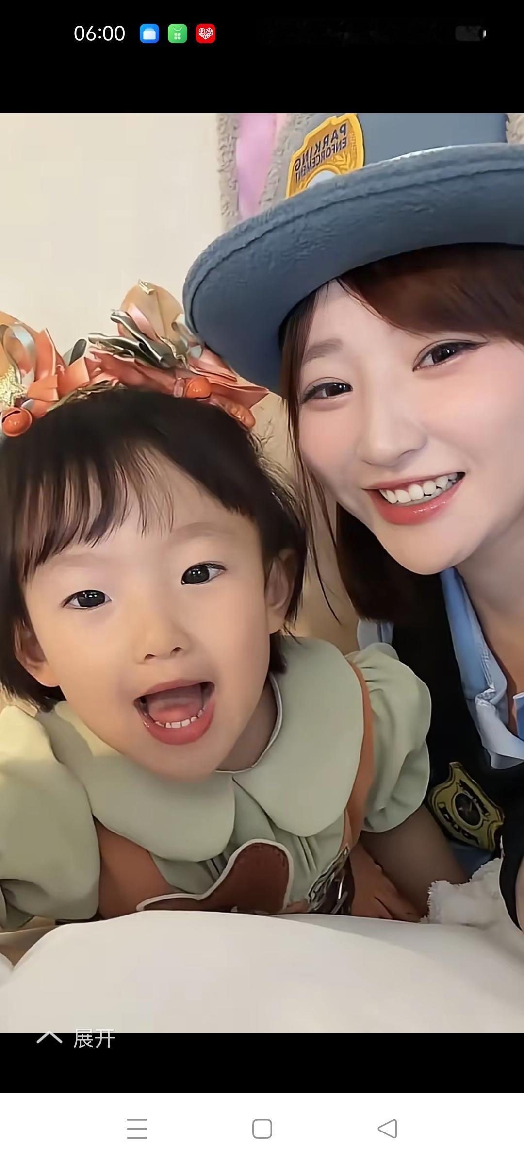 黄一鸣的小棉袄好可爱啊！三岁的闪闪说话清晰，逻辑性挺强的，整天追着黄一鸣屁股后面