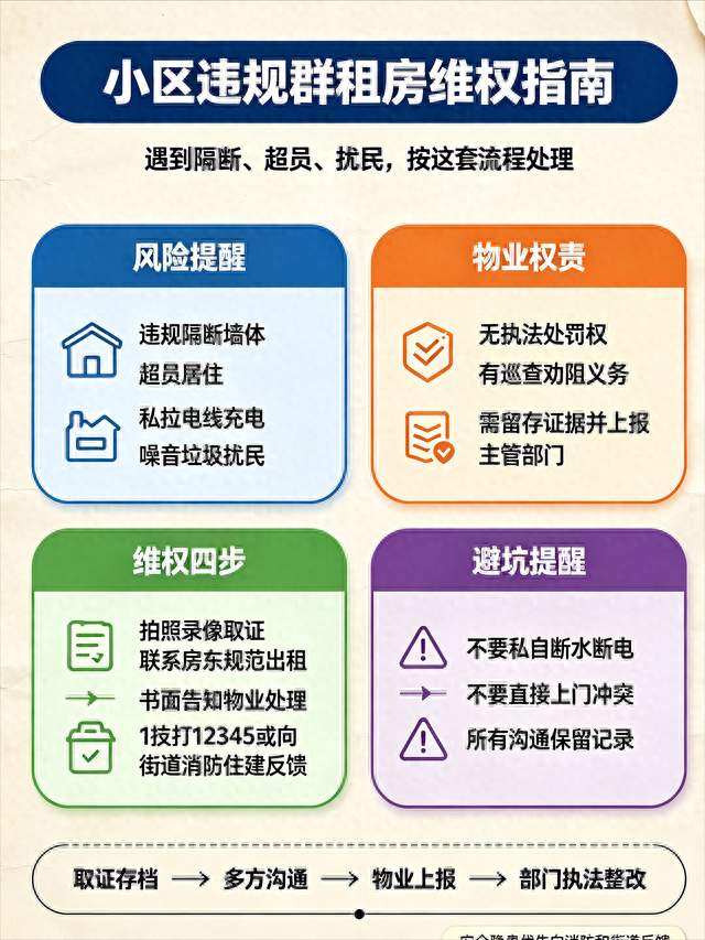 一套房住进十几个人，群租房谁来管？物业到底有没有管控义务