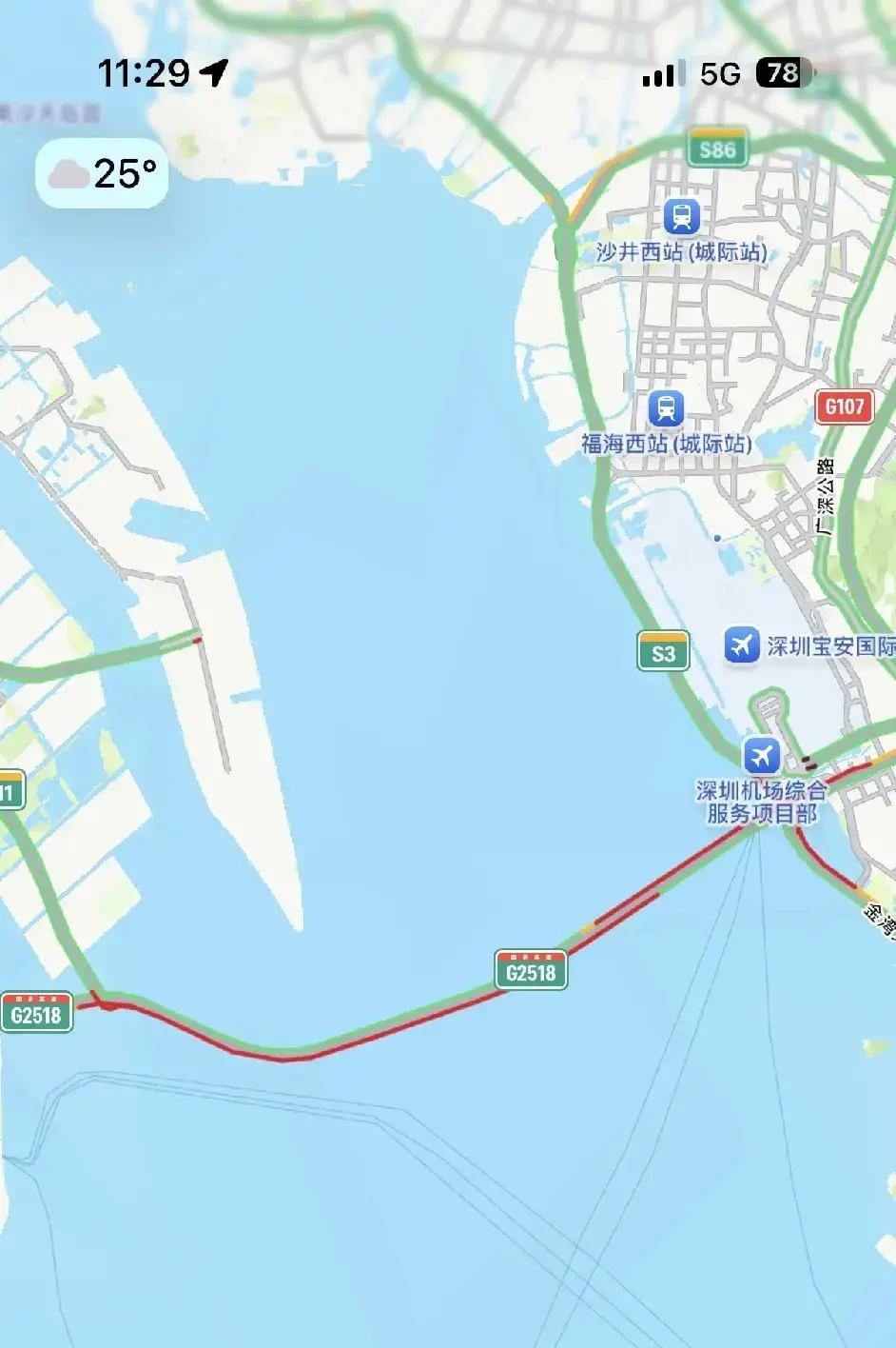 东京湾人口居世界之首，却不见拥堵。可见，拥堵根源在于人，而非路。
建设深中大桥本