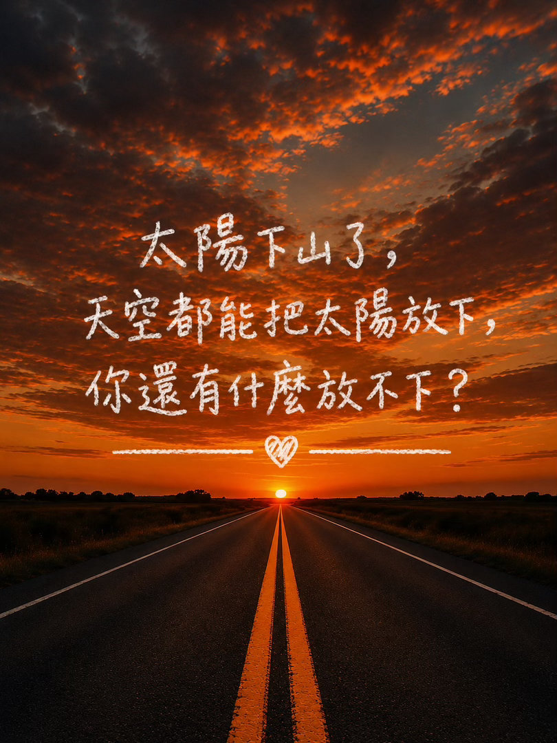 一只站在树上的鸟儿，从来不会害怕树枝会断裂，因为它相信的不是树枝，而是它自己的翅