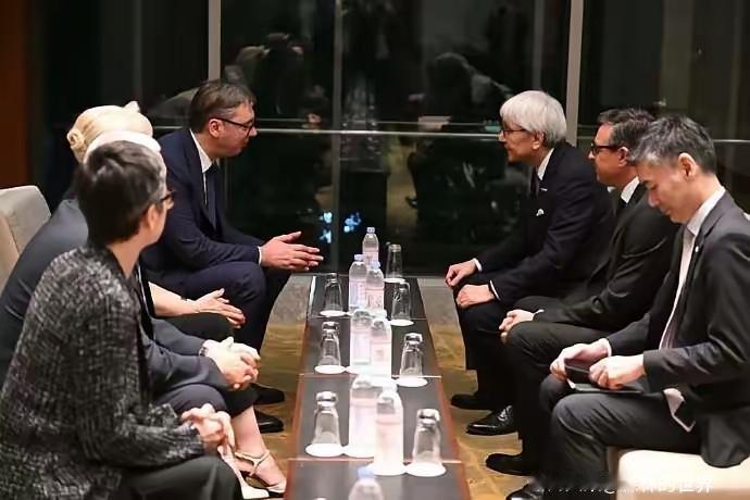 塞尔维亚总统武契奇跑去日本，他参加了日本烟草产业株式会社的晚宴。为啥是这家呢？因