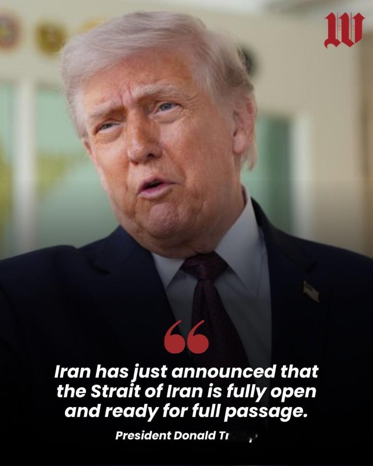 当地时间周五早间，道琼斯期货在伊朗外交部长阿巴斯·阿拉格齐宣布开放霍尔木兹海峡后