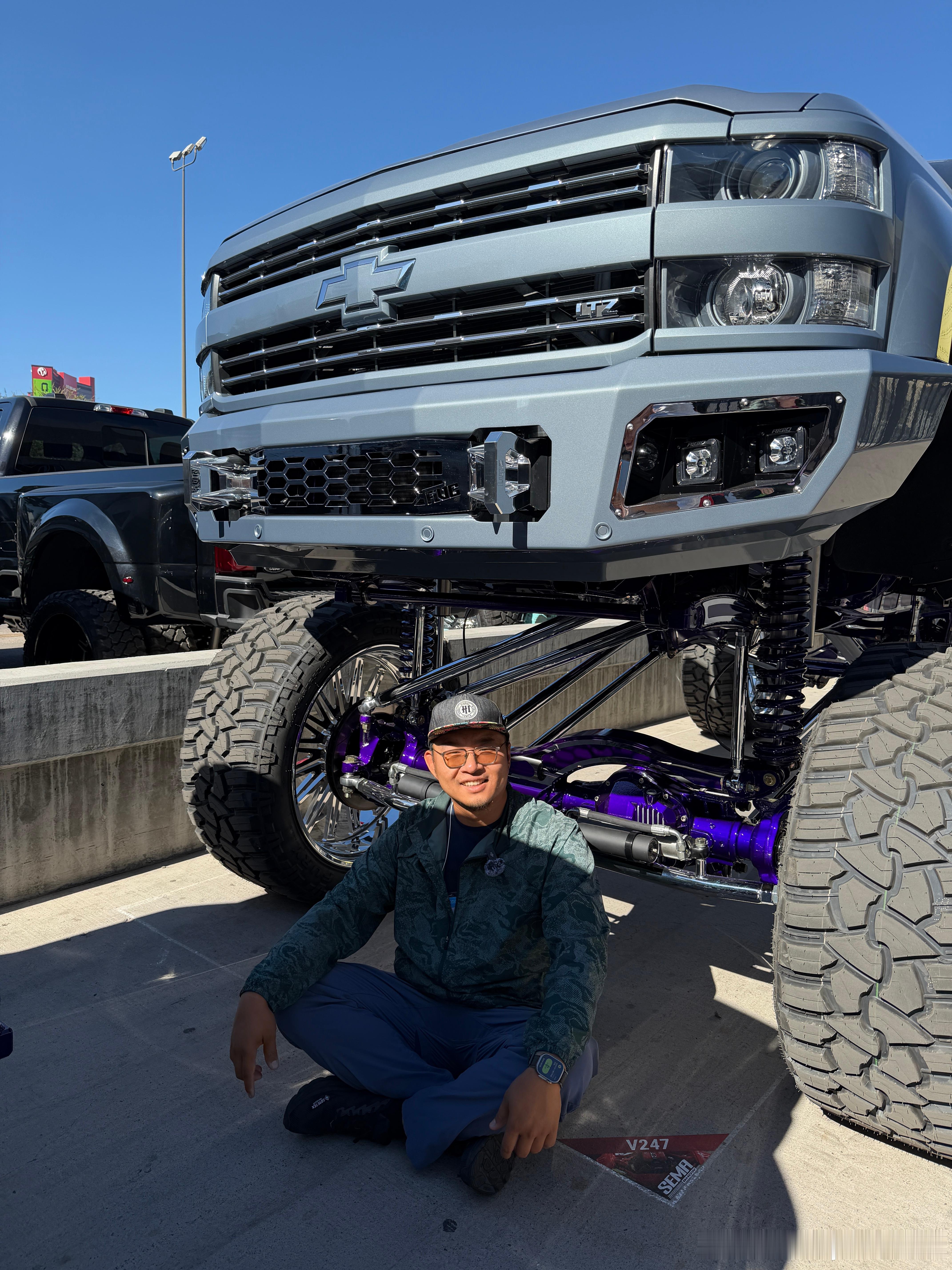 当天往返vegasv14自动驾驶一天800公里非常轻松 ​​​