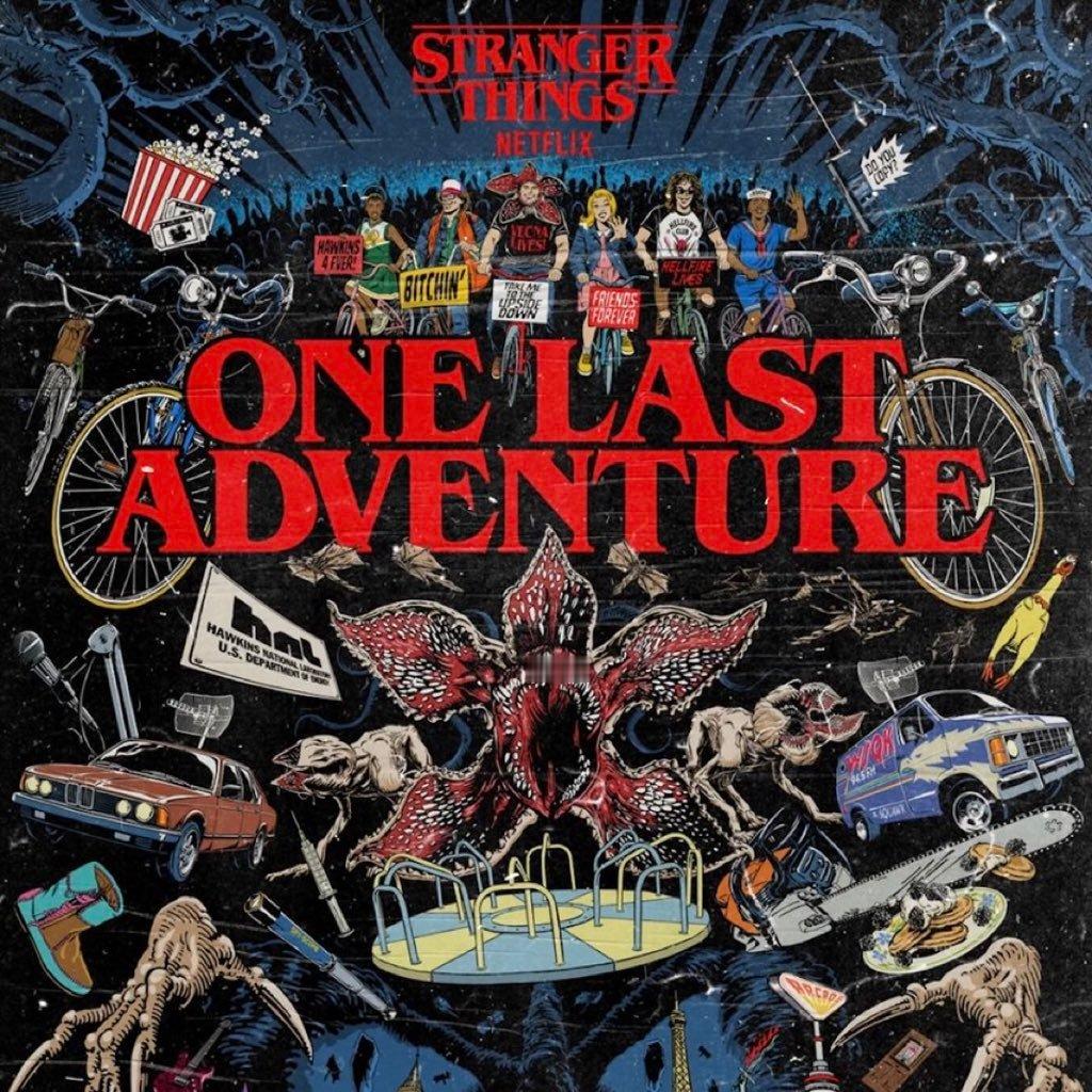 《怪奇物语 第五季》的一张最新海报[微风]最终季即将于11月26日播出~ ​​​