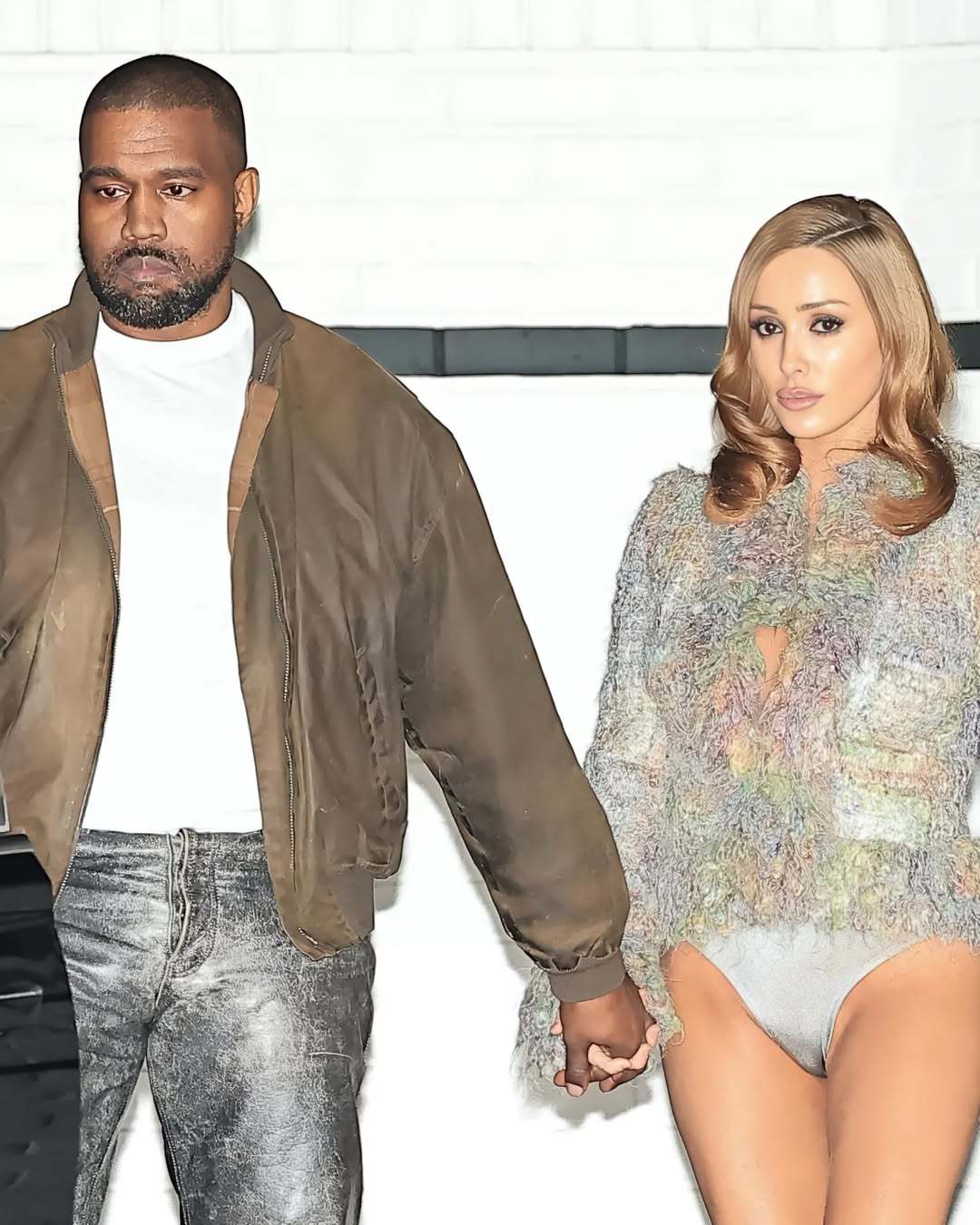 Kanye West and Bianca侃爷和比安卡欧美明星街拍