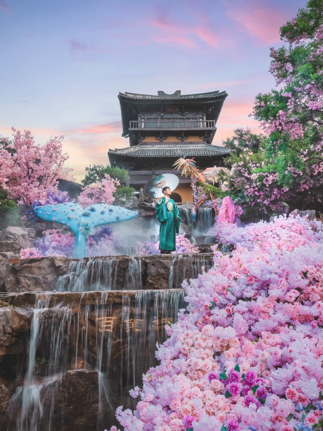 我宣布‼️这是江苏最懂浪漫的仙侠古镇🌸