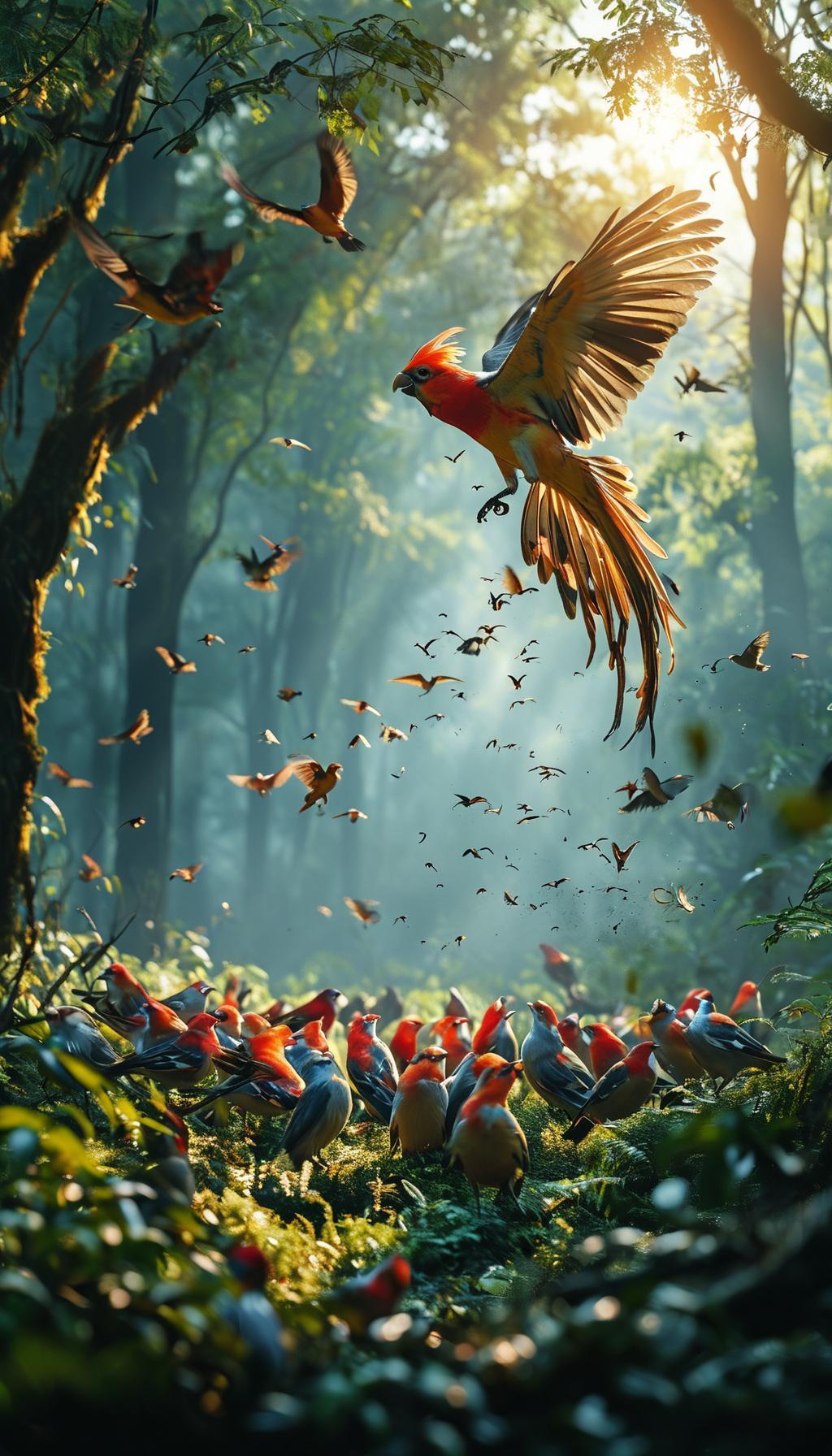 上联:池边看鱼跃
下联:林间听鸟鸣