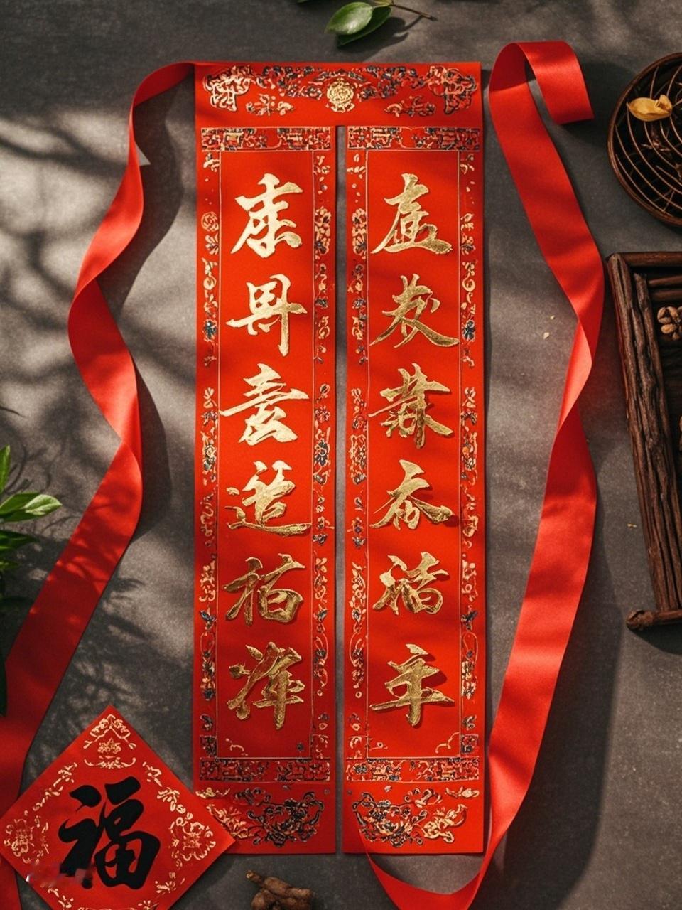 传统上春联提前1-2天（腊月二十八） 贴最稳妥，老辈有“二十八，贴花花”的说法；