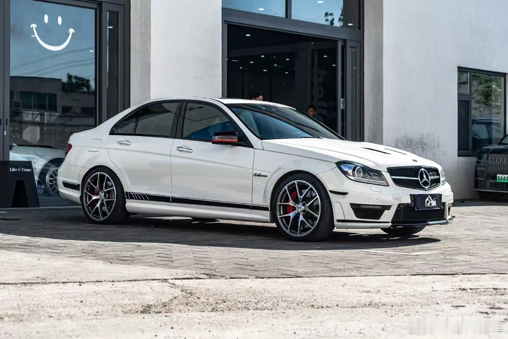 V8！兄弟们V8！奔驰C63 AMG12款507finaledition 201