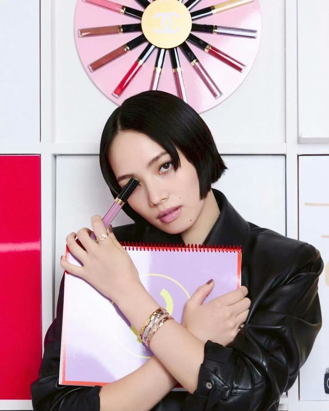 日娱新闻小松菜奈  ROUGE COCO HYDRA GLOSS 