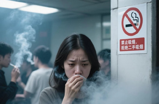 二手烟危害最直观的一次很多人低估二手烟，觉得呛一下忍忍就过去了。可直观对比告诉我